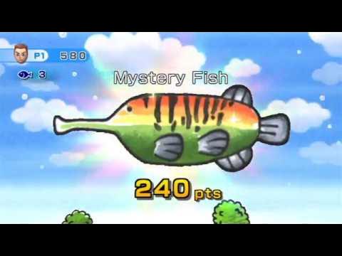 Wii play mystery fish